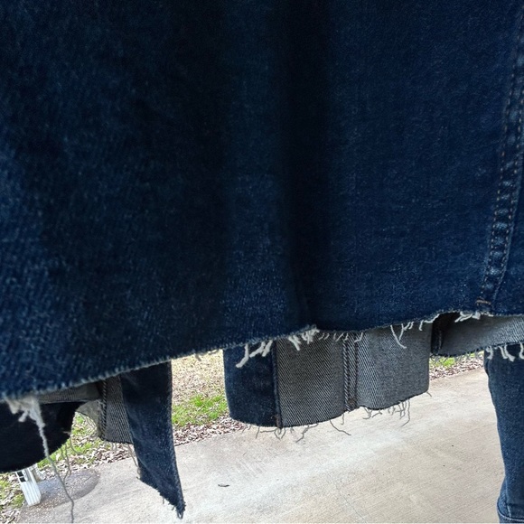 NWT- Women’s AVA & VIV Cropped Denim Jacket - Picture 8 of 11